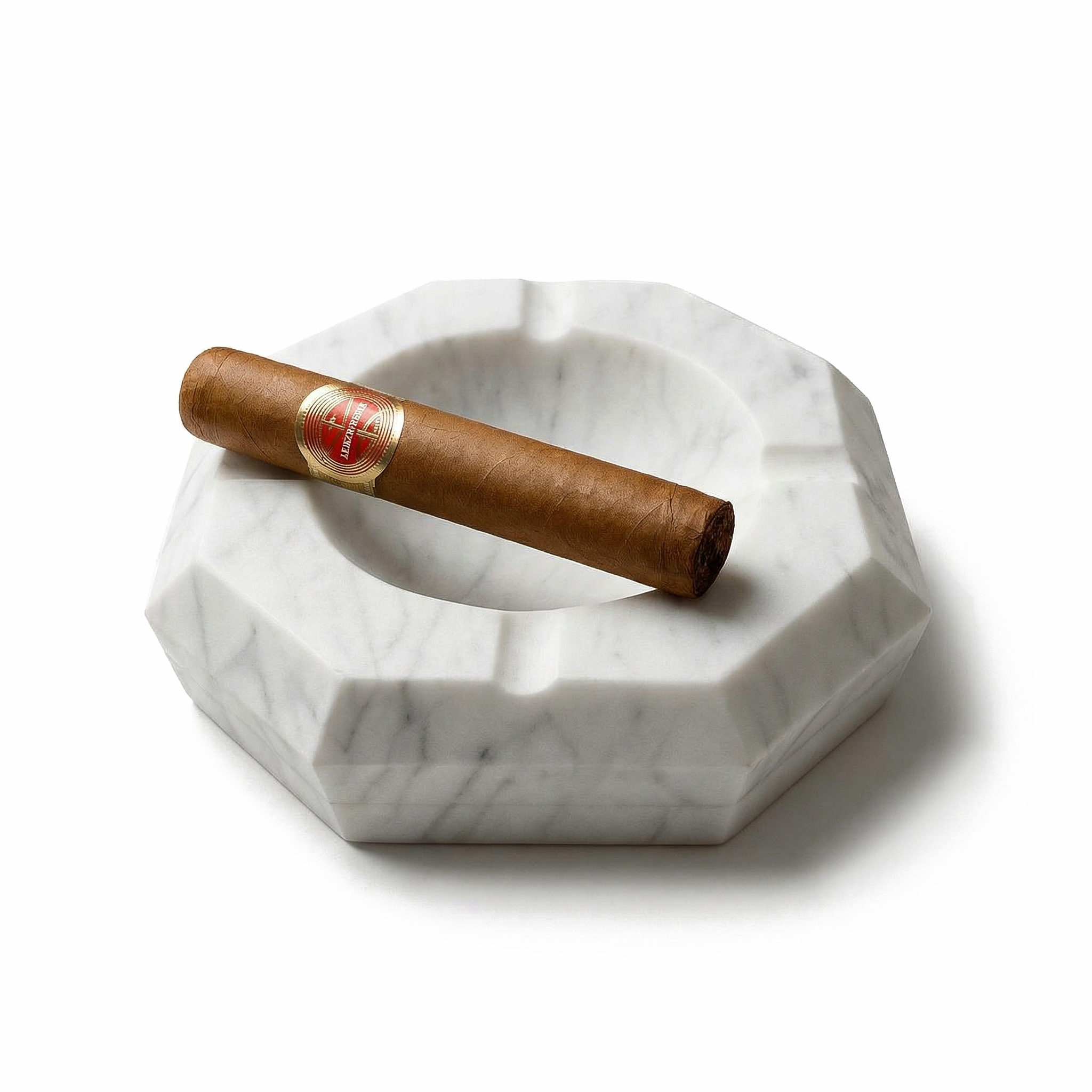 Cenicero puro blanco