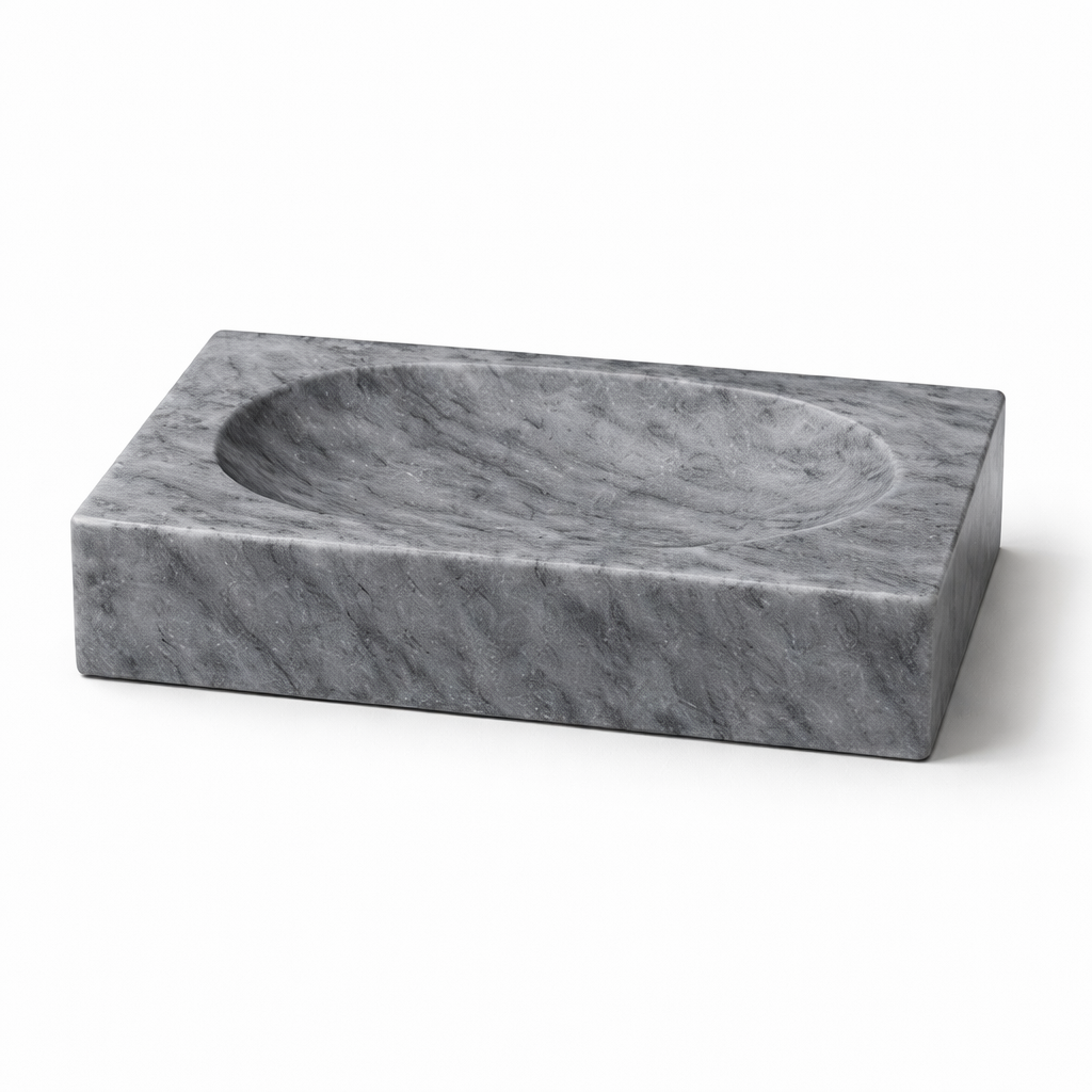 Jabonera gris