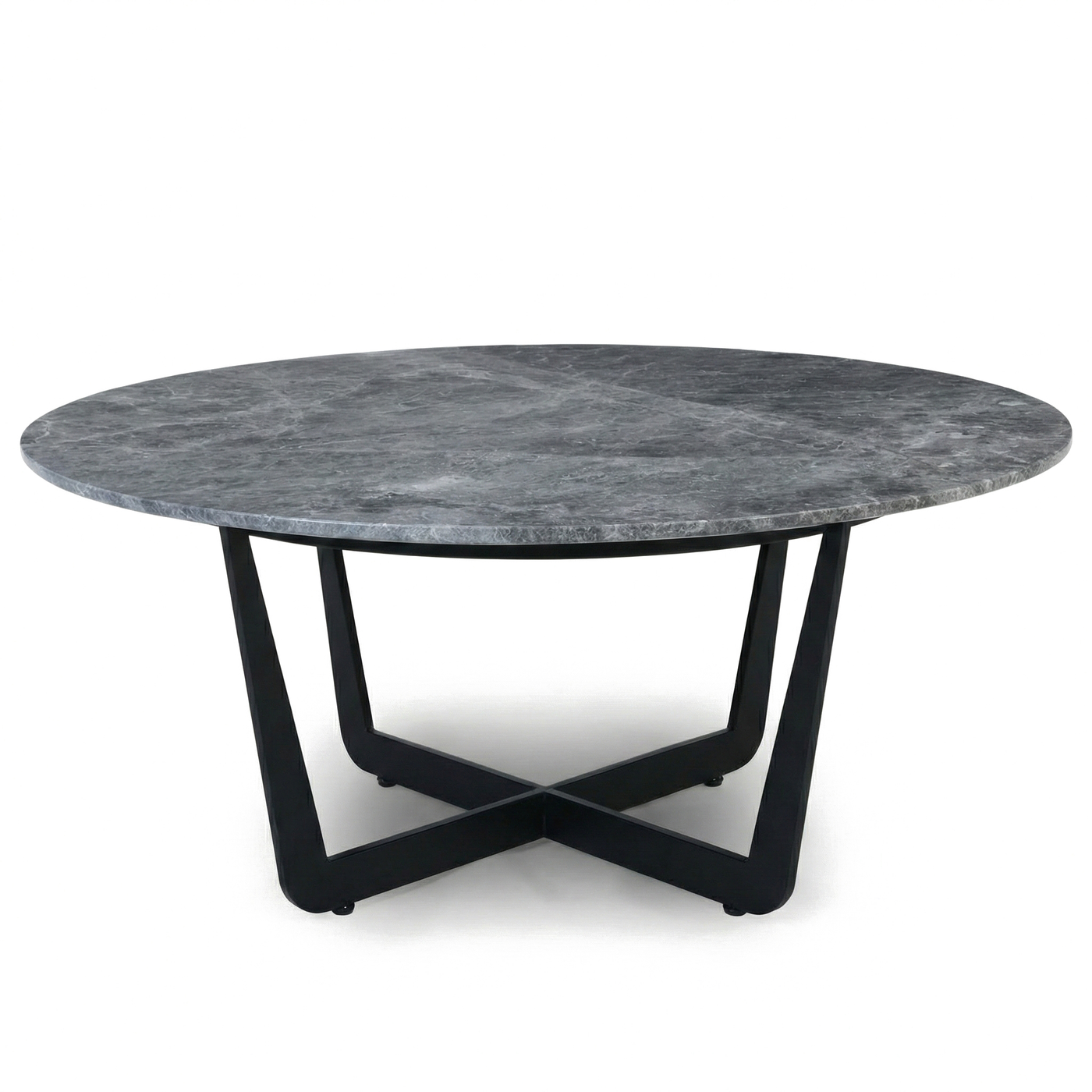 Mesa circular gris