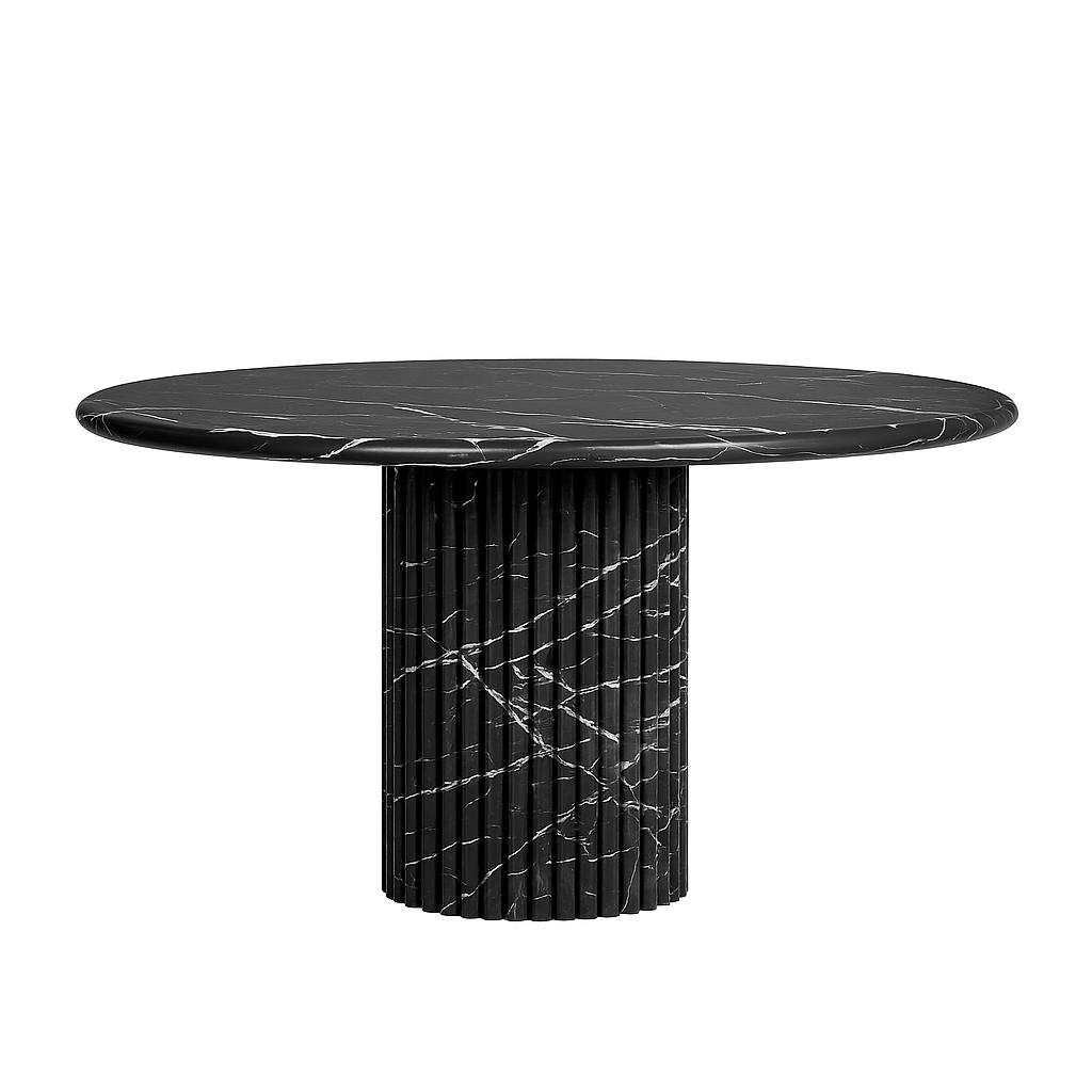 Mesa alta con base portofino Negra